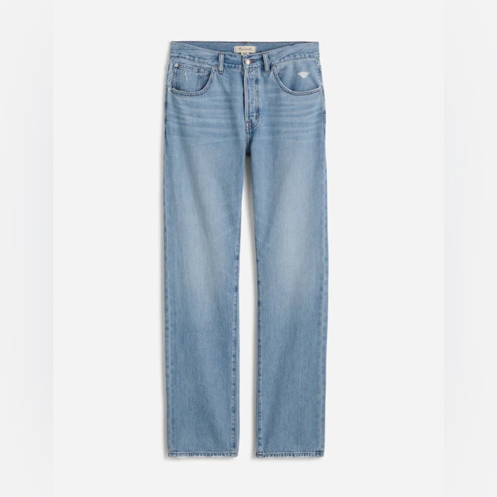 Madewell Dean Easy Straight Jeans